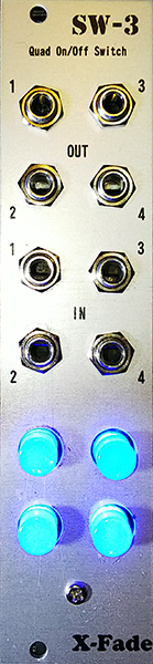X-Fade Modular SW-2 モジュラーシンセ ユーロラック X-Fade Modular SW-2 モジュラーシンセ ユーロラック